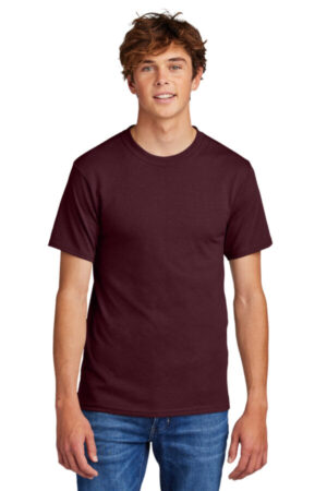 ATHLETIC MAROON PC55 port & company-core blend tee