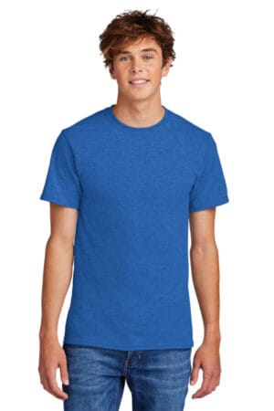 HEATHER ROYAL PC55 port & company-core blend tee