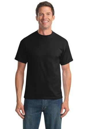 JET BLACK PC55 port & company-core blend tee
