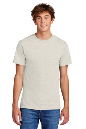 OATMEAL HEATHER PC55 port & company-core blend tee