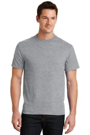 ATHLETIC HEATHER PC55 port & company-core blend tee