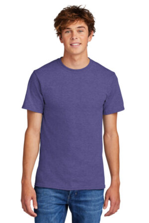 HEATHER PURPLE PC55 port & company-core blend tee
