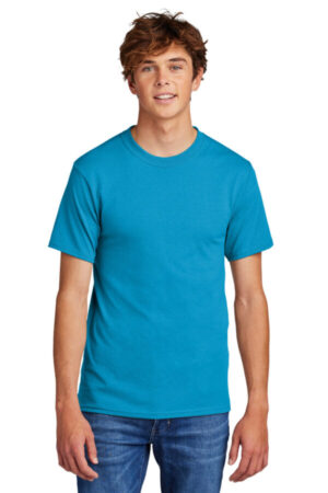 NEON BLUE PC55 port & company-core blend tee