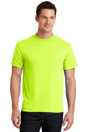 SAFETY GREEN PC55 port & company-core blend tee
