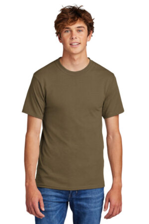 WOODLAND BROWN PC55 port & company-core blend tee