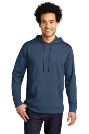 PC590H port & company performance fleece pullover hooded sweatshirt