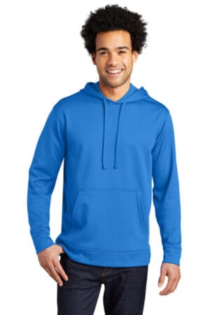 ROYAL PC590H port & company performance fleece pullover hooded sweatshirt
