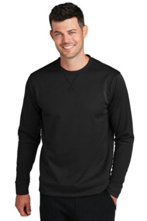 PC590 port & company performance fleece crewneck sweatshirt