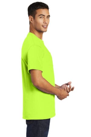 S. GREEN PC61P port & company-essential pocket tee