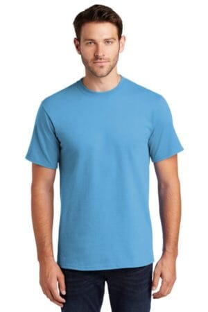 AQUATIC BLUE PC61T port & company-tall essential tee