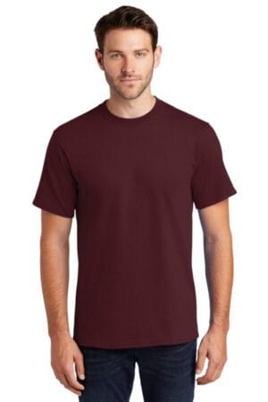 ATHLETIC MAROON PC61T port & company-tall essential tee