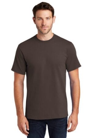 BROWN PC61T port & company-tall essential tee