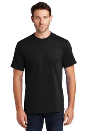 JET BLACK PC61T port & company-tall essential tee