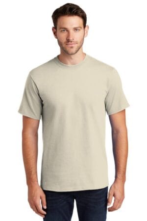 NATURAL PC61T port & company-tall essential tee