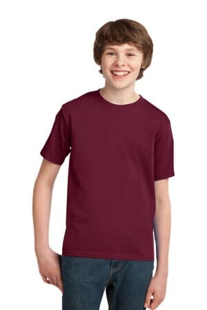 CARDINAL PC61Y port & company-youth essential tee