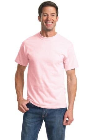 PALE PINK PC61T port & company-tall essential tee