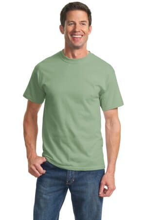 STONEWASHED GREEN PC61T port & company-tall essential tee