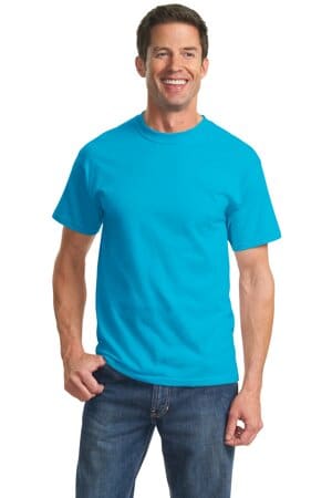 TURQUOISE PC61T port & company-tall essential tee