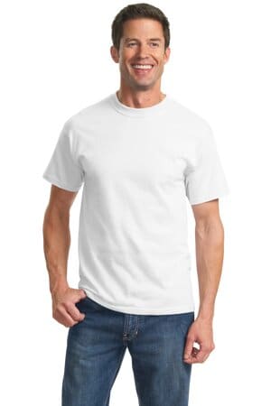 WHITE PC61T port & company-tall essential tee