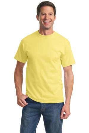 YELLOW PC61T port & company-tall essential tee
