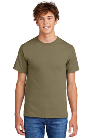 COYOTE BROWN PC61 port & company-essential tee