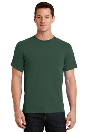 FOREST GREEN PC61 port & company-essential tee
