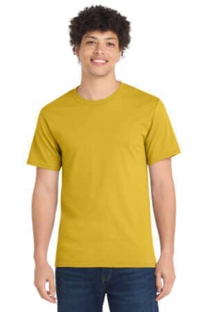 LEMON YELLOW PC61 port & co essential tee