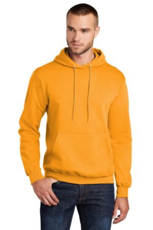 GOLD PC78H port & company-core fleece pullover hooded sweatshirt
