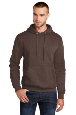 PC78H port & company-core fleece pullover hooded sweatshirt