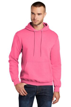 PC78H port & company-core fleece pullover hooded sweatshirt