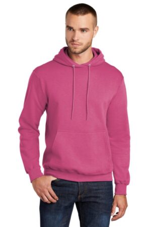 SANGRIA PC78H port & company-core fleece pullover hooded sweatshirt