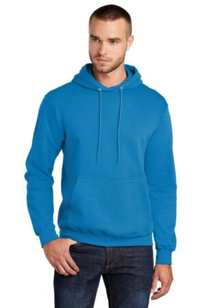 PC78H port & company-core fleece pullover hooded sweatshirt