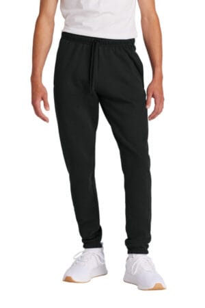 JET BLACK PC78SP port & company core fleece sweatpant