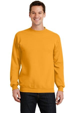 GOLD PC78 port & company-core fleece crewneck sweatshirt