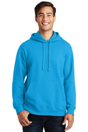 SAPPHIRE PC850H port & company fan favorite fleece pullover hooded sweatshirt