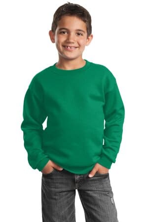 KELLY PC90Y port & company-youth core fleece crewneck sweatshirt