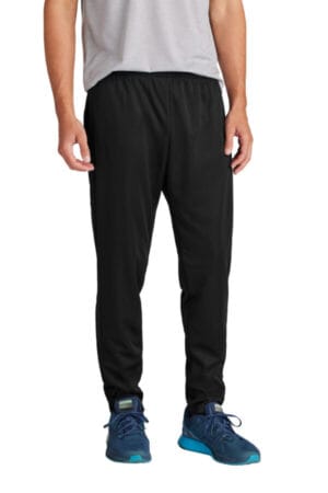 BLACK/ BLACK PST800 sport-tek travel pant