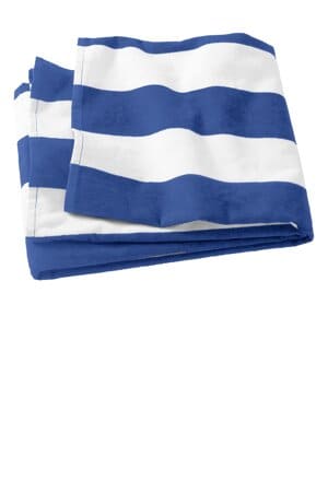 PT43 port authority cabana stripe beach towel