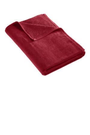 RED PT44 port authority value beach towel