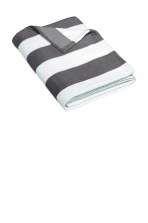 GRAPHITE PT45 port authority value cabana stripe beach towel