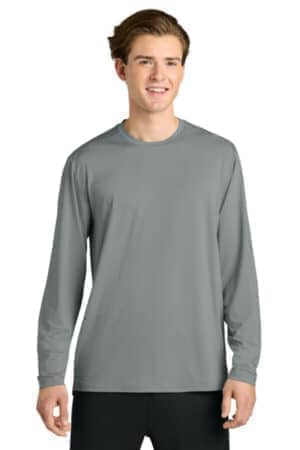 GREY GREY RA7110LS richardson clutch long sleeve tee