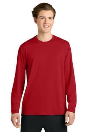 RED RED RA7110LS richardson clutch long sleeve tee