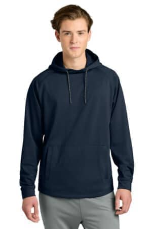 NAVY RA7200LSH richardson charge performance fleece long sleeve hoodie