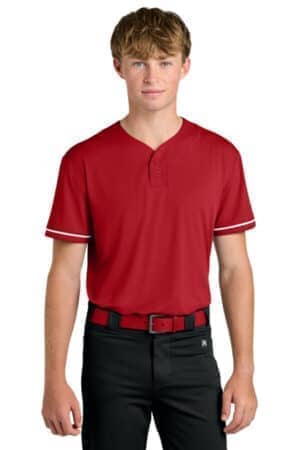 RED RA7910 richardson select 2-button baseball jersey