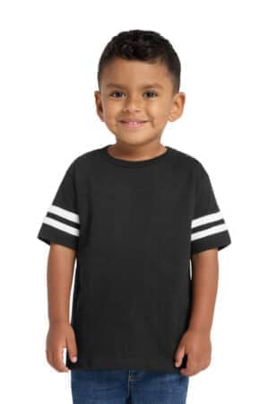 RS3037 rabbit skins toddler football fine jersey tee
