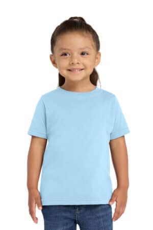 LIGHT BLUE LIGHT BLUE RS3321 rabbit skins toddler fine jersey tee