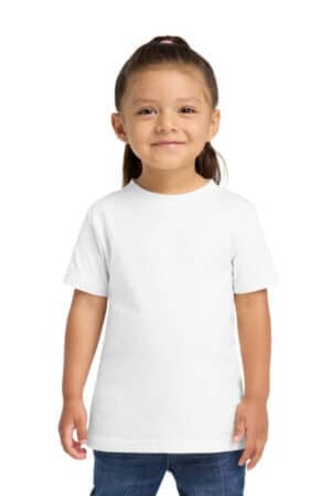 WHITE WHITE RS3321 rabbit skins toddler fine jersey tee