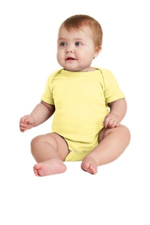 BANANA RS4400 rabbit skins infant short sleeve baby rib bodysuit