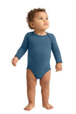 INDIGO INDIGO RS4421 rabbit skins infant long sleeve jersey bodysuit