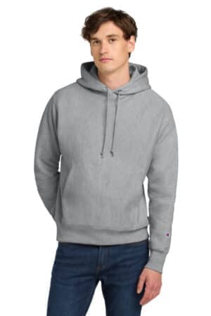 OXFORD GREY OXFORD GREY S101 champion reverse weave hooded sweatshirt